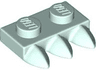 Plate, Modified 1 x 2 with 3 Teeth