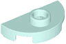 Plate, Round 1 x 2 Half with 1 Stud (Jumper)