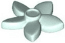 Friends Accessories Hair Decoration, Flower with Pointed Petals and Small Pin