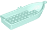 Boat, 14 x 5 x 2 with Oarlocks without Hollow Inside Studs
