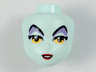 Mini Doll, Head Friends with Black Eyebrows, Bright Light Orange Eyes, Lavender Eye Shadow, Red Lips Pattern