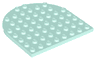 Plate, Round 8 x 8 Rounded End