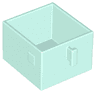 Duplo, Furniture Drawer 2 x 2 with Pull Handle