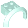 Vehicle, Mudguard 4 x 2 1/2 x 1 2/3 with Arch Round