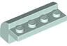 Slope, Curved 2 x 4 x 1 1/3 with 4 Recessed Studs