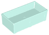 Duplo Animal Accessory Feeding Trough 2 x 4 x 1 with Straight Sides