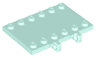Hinge Plate 4 x 6 Locking Dual 1 Finger on Side