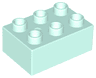 Duplo, Brick 2 x 3
