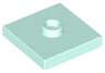 Plate, Modified 2 x 2 with Groove and 1 Stud in Center (Jumper)