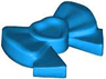 Friends Accessories Hair Decoration, Bow with Heart, Long Ribbon, and Small Pin