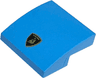 Slope, Curved 2 x 2 x 2/3 with Lamborghini Logo Pattern
