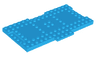 Brick, Modified 8 x 16 x 2/3 with 1 x 4 Indentations and 1 x 4 Plate