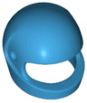 Minifigure, Headgear Helmet Motorcycle (Standard)
