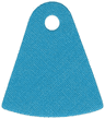 Mini Doll, Cape Cloth, Friends, Tapered with Curved Bottom and Small Top Hole