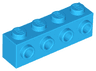 Brick, Modified 1 x 4 with Studs on Side