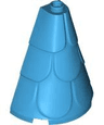 Tower Roof 2 x 4 x 4 Half Cone Shaped with Roof Tiles