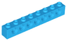 Technic, Brick 1 x 8 with Holes