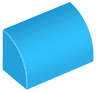 Slope, Curved 1 x 2 with Bottom Stud Holder