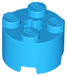 Brick, Round 2 x 2 with Axle Hole