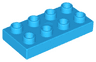 Duplo, Plate 2 x 4 x 1/2 (Thick)