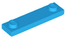 Plate, Modified 1 x 4 with 2 Studs with Groove