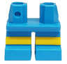 Legs Short with Molded Horizontal Yellow Stripes  Pattern