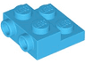 Plate, Modified 2 x 2 x 2/3 with 2 Studs on Side - Hollow Bottom Tube