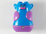 Torso Large with Head, Trolls, 4 Studs on Top, Medium Lavender Vest and Pants Pattern