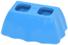 Minifigure Skirt Plastic Long, Ruffled
