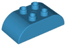 Duplo, Brick 2 x 4 Slope Curved Double