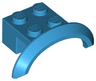 Vehicle, Mudguard 4 x 2 1/2 x 1 with Arch Round