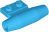 Engine, Smooth Small, 1 x 2 Side Plate with Axle Holders and Slot