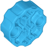 Technic, Axle Connector Block Round with 2 Pin Holes and 3 Axle Holes (Hero Factory Weapon Barrel)
