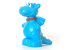 Duplo Dragon Small with Red Collar and Orange Spots Pattern (Stuffy)