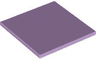 Tile 6 x 6 with Bottom Tubes, Textured Surface