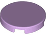 Tile, Round 2 x 2 with Bottom Stud Holder