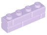 Brick, Modified 1 x 4 with Masonry Profile