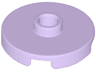 Tile, Round 2 x 2 with Open Stud