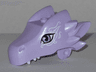 Dragon Head (Elves) Jaw Upper with Lavender Eyes and Swirls Pattern (Cyclo)