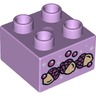 Duplo, Brick 2 x 2 with 3 Acorns Pattern