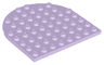 Plate, Round 8 x 8 Rounded End