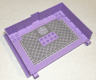 Container, Book Cover Half, 16 x 12 x 2 2/3 (Storybook Adventures) with Light Bluish Gray Background with Stonework and Lattice Pattern