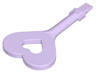 Tile Remover Key with Heart and Screwdriver Ends