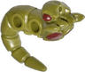 Insectoid Body with Dark Red Eyes Pattern
