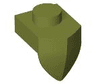 Plate, Modified 1 x 1 with Tooth Vertical
