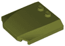 Wedge 4 x 4 x 2/3 Triple Curved