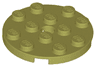 Plate, Round 4 x 4 with Hole