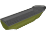 Boat, Hull Unitary 51 x 12 x 6 with Side Bulges with Dark Bluish Gray Top (62791 / 54101)