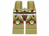 Hips and Legs with Galaxy Squad Buggoid with Dark Red Stripes and Exoskeleton Pattern