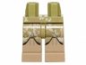 Hips and Dark Tan Legs with SW Clone Trooper Camouflage Pattern
